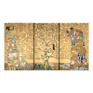 Foto Gustav Klimt - Stoclet Frieze Árvore da Vida