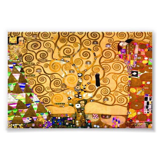 Foto Gustav Klimt Tree of Life (Frente)