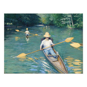 Foto Gustave Caillebotte - Barcos no Yerres