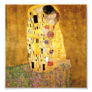 Foto Gustavo Klimt o impressão do beijo