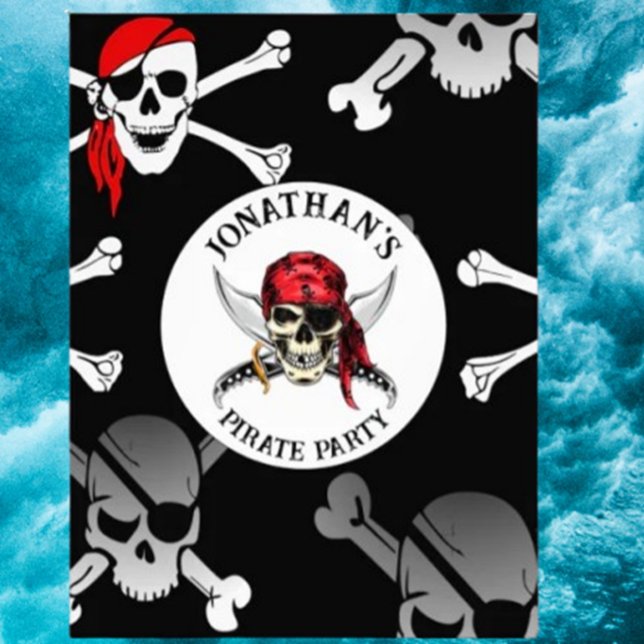 FOTO HABILIDADES DE PARTIDOS PIRATÓRIOS (Discover the bold PIRATE PARTY SKULLS poster that adds edgy style and fierce spirit to any space. )
