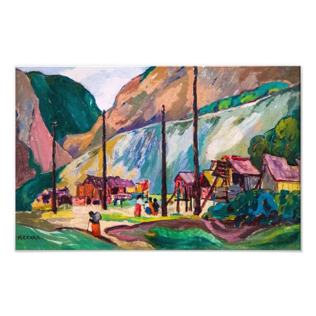 Foto Hagwilget | Emily Carr | (Frente)