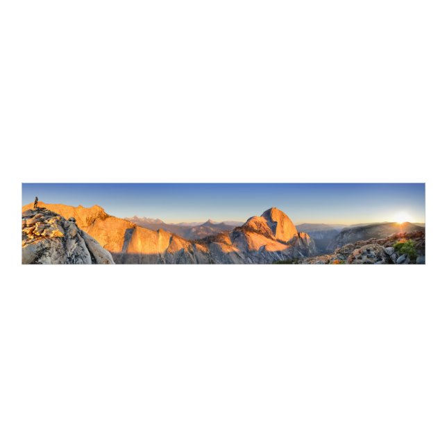 Foto Half Dome Sunset do Monte Watkins - Yosemite (Frente)