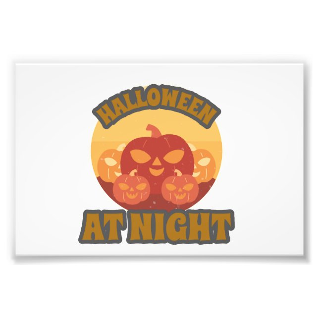 Foto Halloween À Noite (Frente)
