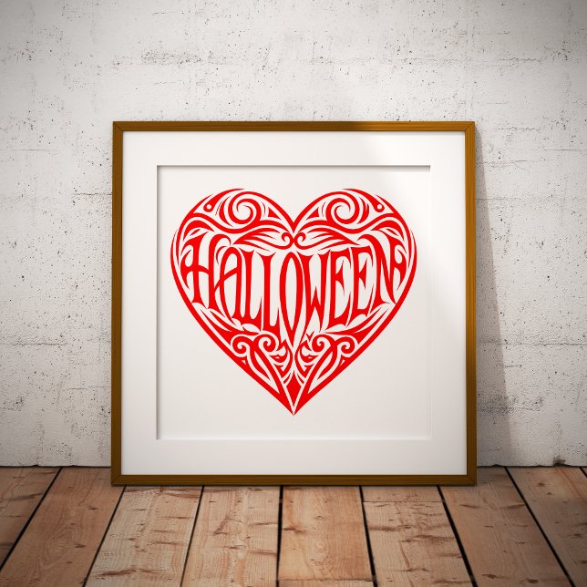 Foto Halloween Heart, Red Heart, Holiday (Criador carregado)