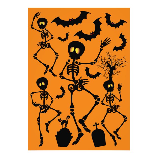 Foto Halloween Skeletons Macabre Dance (Frente)