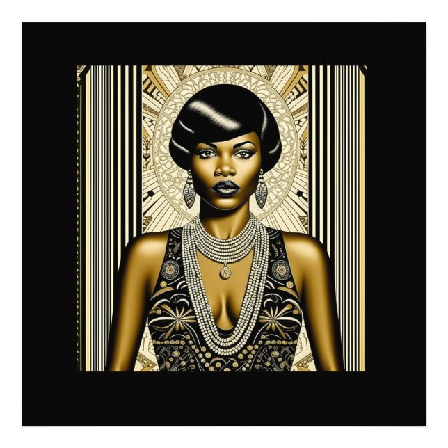 Foto Harlem Renaissance 1920-1930s Art Deco-Ambrose (Frente)