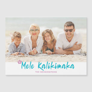 Foto havaiana tropical do Natal de Mele Kalikimaka