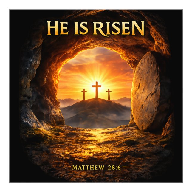 Foto He is Risen (Frente)