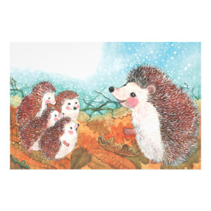 Foto Hedgehogs conversando entre si Ilustração