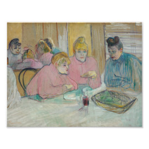 Foto Henri de Toulouse-Lautrec - Mulheres na sala de ja