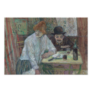 Foto Henri de Toulouse-Lautrec - No Café La Mie