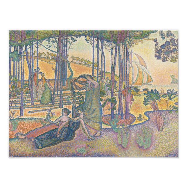 Foto Henri-Edmond Cross - O Ar da Noite (Frente)