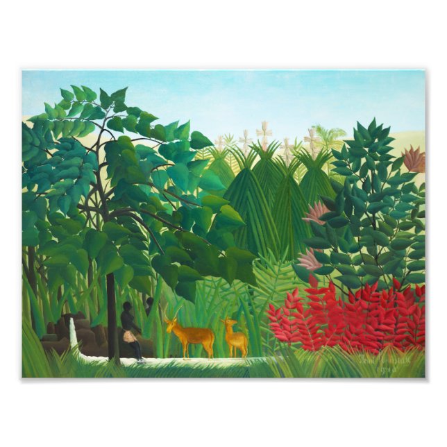 Foto Henri Rousseau A Caipira (Frente)
