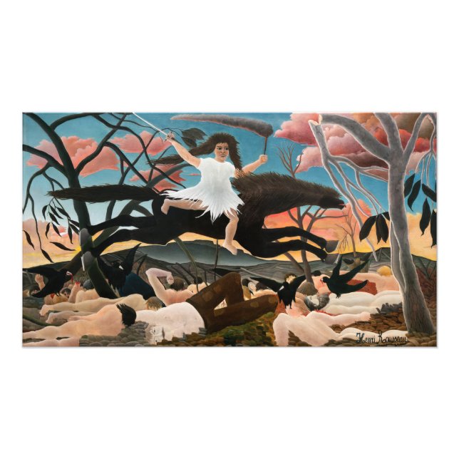 Foto Henri Rousseau - A Guerra (Frente)