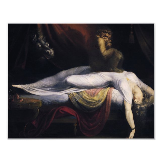 Foto Henry Fuseli - O Pesadelo (Frente)