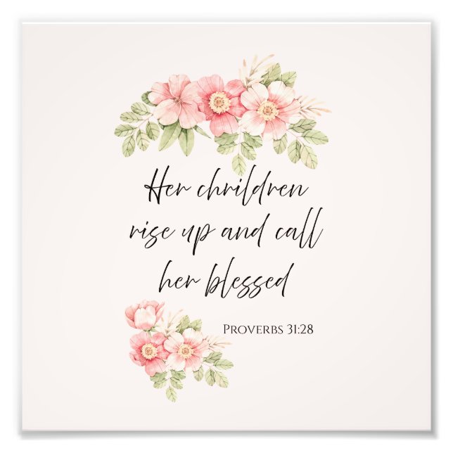 Foto Her children rise up and call her blessed  (Frente)