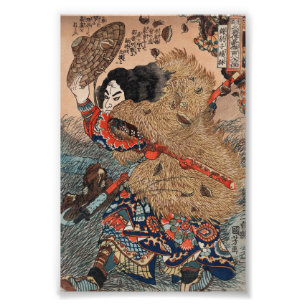 Foto Herói do Suikoden por Utagawa Kuniyoshi