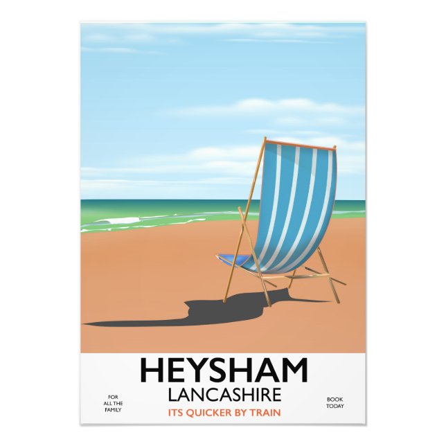 Foto Heysham Lancashire vintage poster (Frente)