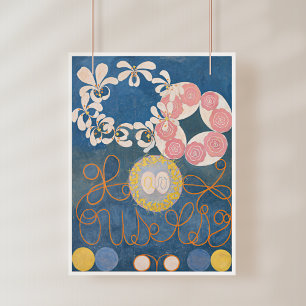 Foto Hilma Af Klint, O Dez Maior No1, Abstrato Art