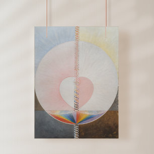 Foto Hilma Af Klint, The Dove No.25, Abstrato Art