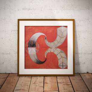 Foto Hilma Af Klint, The Swan No.9, Abstrato Art