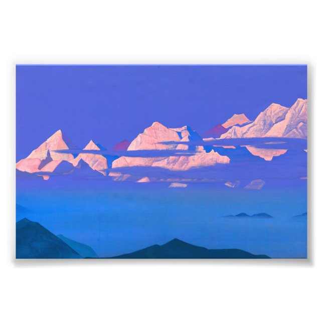Foto Himalaia por Nicholas Roerich (Frente)