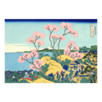 Hokusai Fuji de Gotenyama no Tōkaidō em Shin