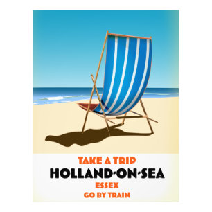 Foto holland no mar Essex vintage poster de viagens