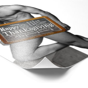 Foto Homem de Ação de Graças de SlipperyJoe, seis abdom