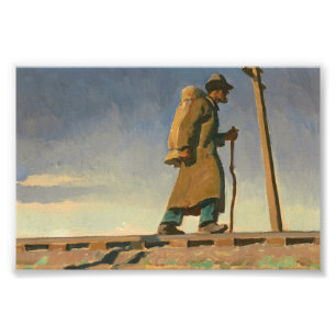 Foto Homem sem-teto por Maynard Dixon