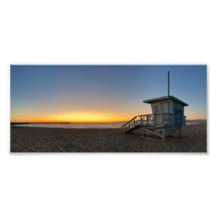 Foto Horário do ouro do Sunset - Venice Beach, CA