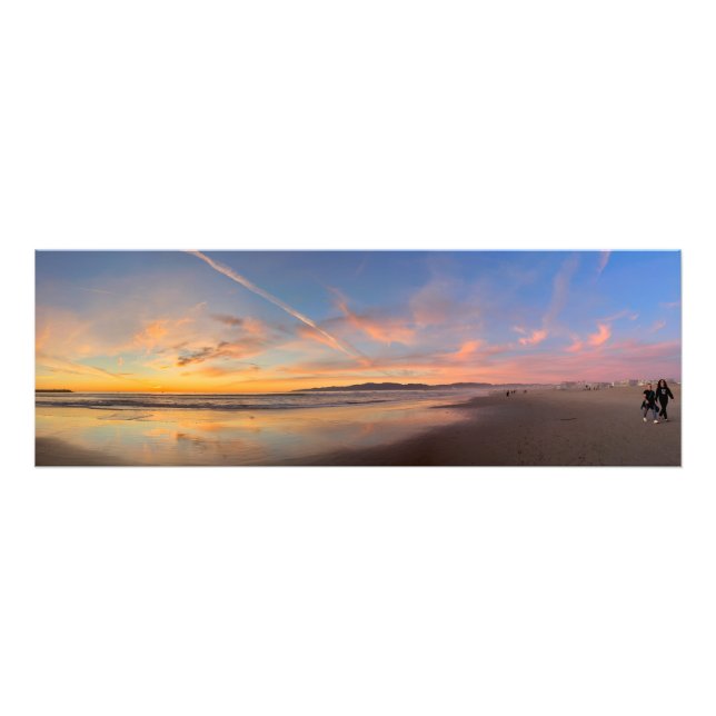 Foto Horário Espetacular do Ouro - Praia de Veneza, CA (Frente)