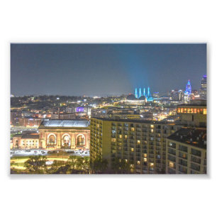 Foto Horizonte de Kansas City, Missouri, à Noite