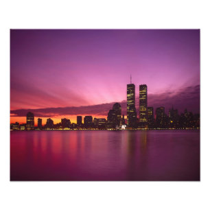 Foto Horizonte de Manhattan e Rio Hudson, Nova York, 2