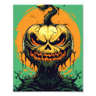 Foto Horror Pumpkin Halloween