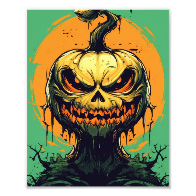 Foto Horror Pumpkin Halloween (Frente)