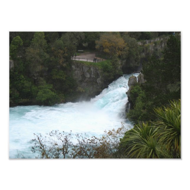 Foto Huka Falls perto do lago Taupo, Nova Zelândia (Frente)