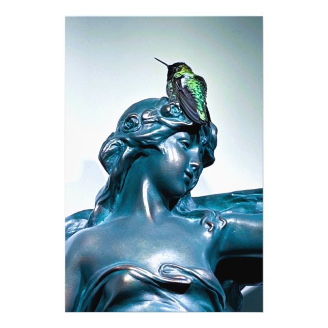 Foto hummingbird view Photo Enlargement (Frente)