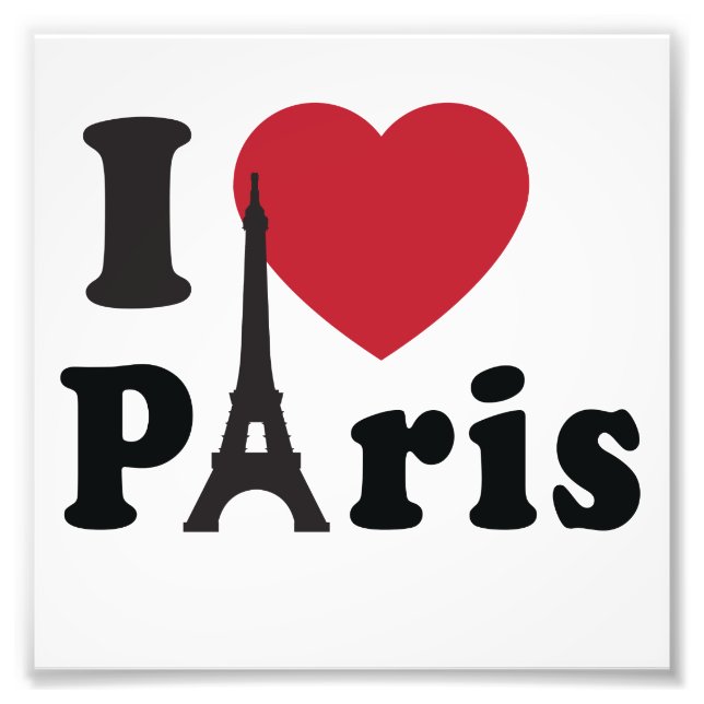 Foto I Heart Paris (Frente)