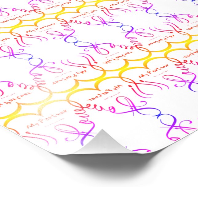 Foto I love my partner • You are my home (Borda)