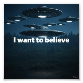 Foto I want to believe