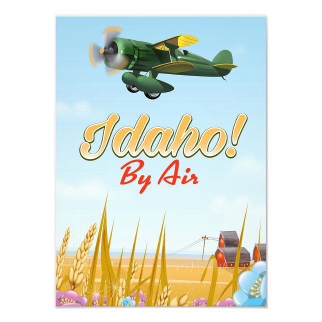 Foto Idaho! De avião (Frente)