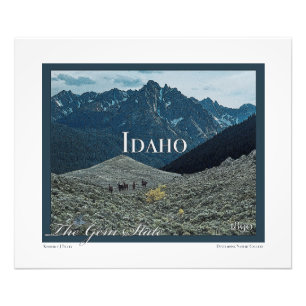 Foto Idaho Poster Art
