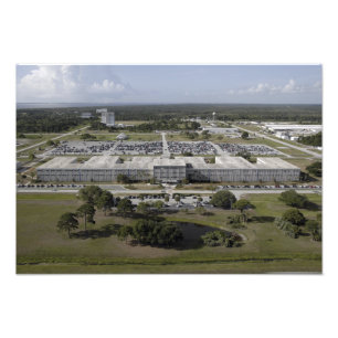 Foto Ideia aérea do Centro Espacial Kennedy
