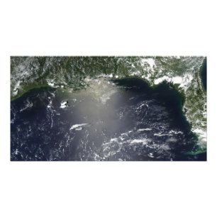 Foto Ideia satélite do escape do óleo