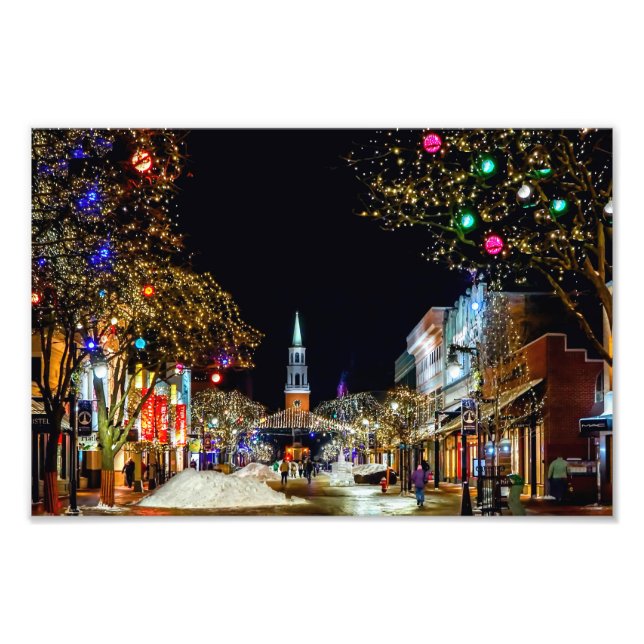 Foto Igreja Decorada para o Natal (Frente)