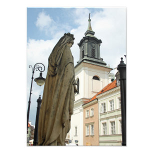 Foto Igreja e estátua de Varsóvia, Polônia