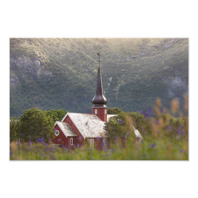 Foto Igreja Flakstad (Frente)