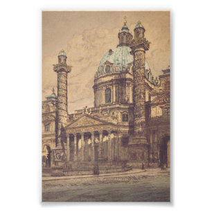 Foto Igreja Karlskirche em Viena, Áustria